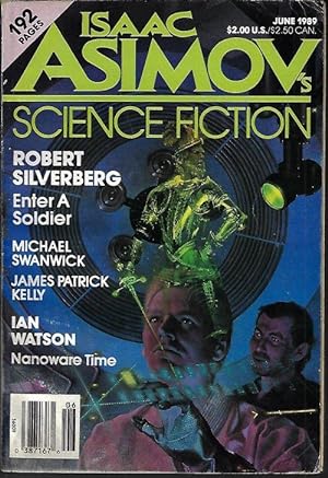 Image du vendeur pour Isaac ASIMOV'S Science Fiction: June 1989 mis en vente par Books from the Crypt