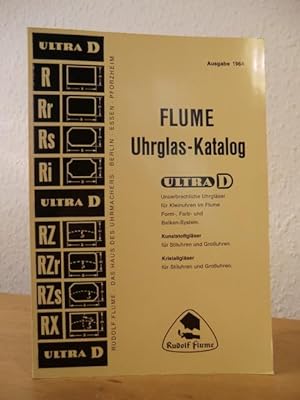 Flume-Uhrglas-Katalog 6. Ultra D. Unzerbrechliche Urgläser für Kleinuhren im Flume Form-, Farb un...