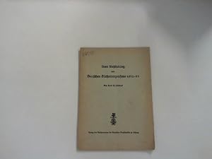 Seller image for Vom Mekatalog zum Deutschen Bcherverzeichnis 1931-35. for sale by Zellibooks. Zentrallager Delbrck