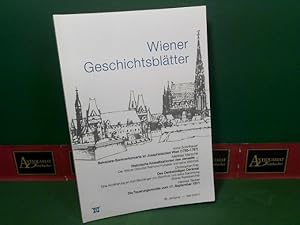 Imagen del vendedor de Wiener Geschichtsbltter, 66.Jahrgang, 2011, Heft 3. a la venta por Antiquariat Deinbacher