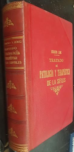Imagen del vendedor de Tratado de patologa y teraputica de la sfilis a la venta por Librera La Candela