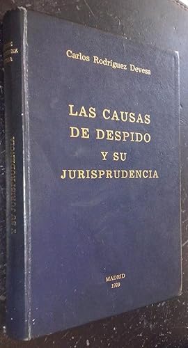 Imagen del vendedor de Las causas de despido y su jurisprudencia a la venta por Librera La Candela