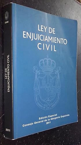 Image du vendeur pour Ley de enjuiciamiento civil. Edicin especial mis en vente par Librera La Candela