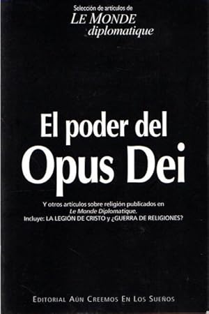 Imagen del vendedor de El poder del Opus Dei . a la venta por Librera Astarloa