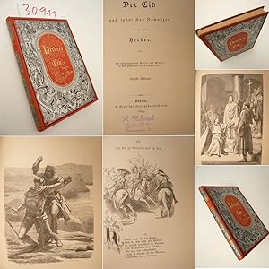 Der Cid nach spanischen Romanzen besungen durch Herder. Mit Zeichnungen von Anton von Werner, in ...