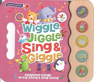 Immagine del venditore per Wiggle, Jiggle, Sing & Giggle 5 Button Song Book venduto da GreatBookPrices