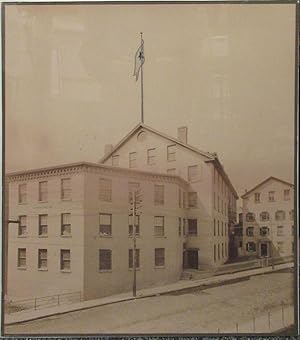 Enormous Late 19th c. Albumen Photograph of the Star Knitting Company, Cohoes NY