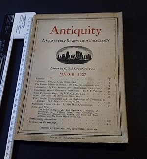 Antiquity: A Quarterly Review of Archaeology Volume 1 No 1 March 1927 Stonehenge