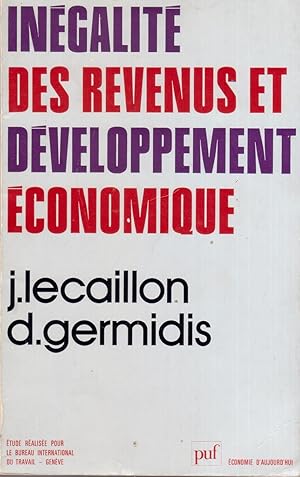 Inégalité des revenus et développement économique, Cameroun, Côte d'Ivoire, Madagascar, Sénégal.