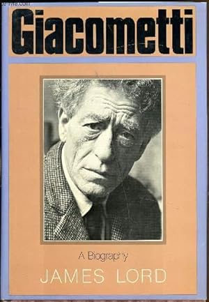 Immagine del venditore per Giacometti - A biography venduto da Le-Livre