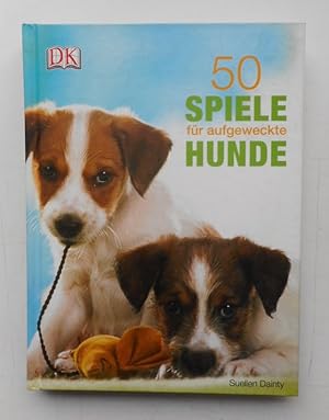 Bild des Verkufers fr 50 Spiele fr aufgeweckte Hunde. Mit zahlr. Abb. zum Verkauf von Der Buchfreund