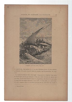 Bild des Verkufers fr Le Chancellor de Jules Verne lamina 25 zum Verkauf von EL BOLETIN