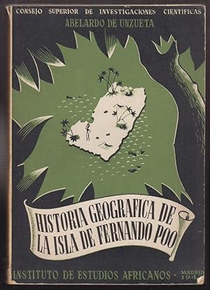 Imagen del vendedor de Geografia historica de la isla de Fernando Poo. Prologo de Cordero Torres. a la venta por Antiquariat Burgverlag