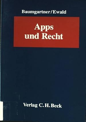 Seller image for Apps und Recht. for sale by books4less (Versandantiquariat Petra Gros GmbH & Co. KG)