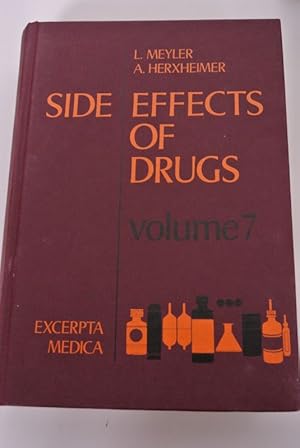 Bild des Verkufers fr Side effecs of Drugs. Vol 7. A survey of unwanted effects of drugs reported in 1968 - 1971. zum Verkauf von Antiquariat Bookfarm