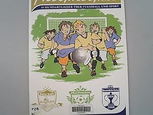 Imagen del vendedor de Pfoschteschuss, Liederheft: 16 Mundartlieder ber Fuessball und Sport a la venta por Antiquariat Bookfarm