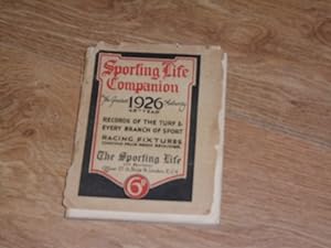 Imagen del vendedor de Sporting Life Companion 1926 Records of the Turf & every Branch of Sport Racing Fixtures Starting Price Reckoner a la venta por Dublin Bookbrowsers