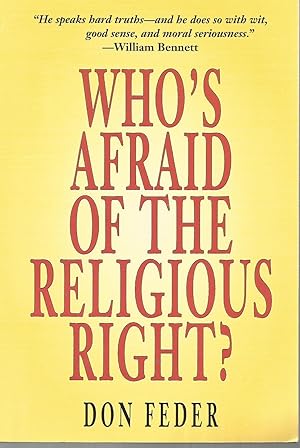 WHO'S AFRAID OF THE RELIGIOUS RIGH