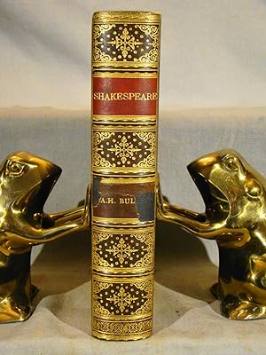 The Works of William Shakespeare. Fine polished calf gilt extra signed fine binding by Riviere & ...