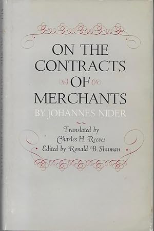 Seller image for On the Contracts of Merchants for sale by Bittersweet Books