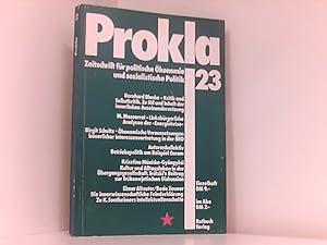 Seller image for Prokla 23. Zeitschrift fr politische konomie und sozialistische Politik. for sale by Book Broker