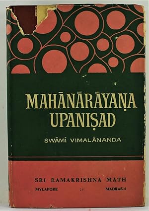 Image du vendeur pour Upanisad Series Mahanarayanopanisad with accented text introduction translation interpretation in Sanskrit and critical and explanatory notes mis en vente par Gotcha By The Books