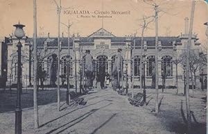 7. IGUALADA - CÍRCULO MERCANTIL. ROISIN (Postales/España Antigua (hasta 1939)/Cataluña)
