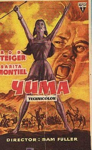 YUMA. CINE MODERNO (TARRAGONA 1958). SARA MONTIEL, ROD STEIGER. SAM FULLER (Cine/Folletos de Mano...