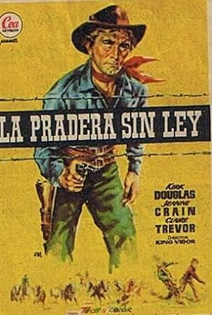 Seller image for LA PRADERA SIN LEY. CINE TARRAGONA. KIRK DOUGLAS, JEANNE CRAIN. KING VIDOR (Cine/Folletos de Mano) for sale by EL SABER S OCUPA LUGAR