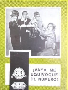 VAYA, ME EQUIVOQUÉ DE NÚMERO. PRESSBOOK. DISTRIBUIDA POR CB FILMS, 1966 (Cine/Guías Publicitarias...