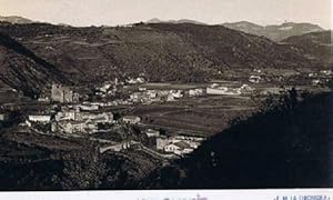 1.- SANT JOAN LES FONTS. VISTA GENERAL. F. M. LA ORQUIDEA. GERONA GIRONA. (Postales/España Antigu...