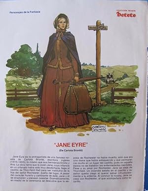 JANE EYRE, DE CARLOTA BRONTE. COLECCIÓN REVISTA PETETE. PERSONAJES DE LA FANTASÍA. SALINAS, 80'S ...