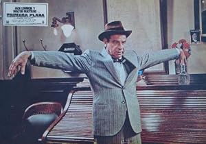 PRIMERA PLANA. WALTER MATTHAU, JACK LEMMON. BILLY WILDER. FOTOCROMO O LOBBY CARD (Cine/Fotos y Po...