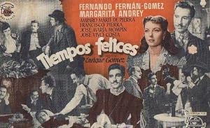 TIEMPOS FELICES. GRANDE. SIN CINE. FERNANDO FERNÁN GÓMEZ, MARGARITA ANDREY. ENRIQUE GÓMEZ (Cine/F...