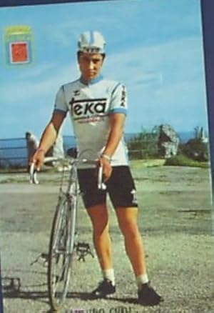 CICLISMO. FAUSTINO CUELI. GRUPO DEPORTIVO TEKA, 1977. (Coleccionismo Deportivo/Postales de Deport...