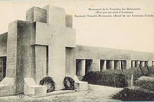MONUMENT DE LA TRANCHEE DE LA BAIONNETTE. EDITIONS HS VERDUN (Postales/Temáticas/I Guerra Mundial)