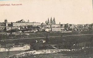 SANTIAGO. VISTA PARCIAL. THOMAS - BARCELONA. (Postales/España Antigua (hasta 1939)/Galicia)