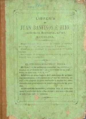 CUADERNOS DE LECTURA PARA USO DE LAS ESCUELAS. IMPRENTA DE R. CAMPUZANO. MADRID, 1865.