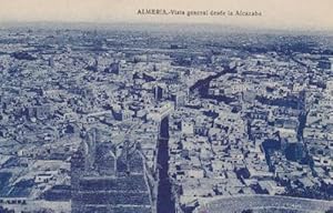 ALMERIA. VISTA GENERAL DESDE LA ALCAZABA. (Postales/España Antigua (hasta 1939)/Andalucía)