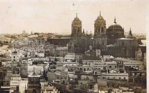 CADIZ: VISTA GENERAL Y CATEDRAL. (Postales/España Antigua (hasta 1939)/Andalucía)