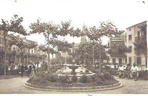 20. SANTO DOMINGO DE LA CALZADA. PLAZA Y JARDINES DEL BEATO HERMOSILLA. EDC. ARRIBAS, 1953. (Post...