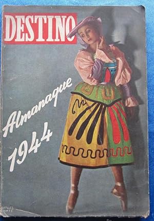 ALMANAQUE DESTINO PARA 1944. (Coleccionismo Papel/Revistas y Periódicos Modernos (a partir de 1.9...