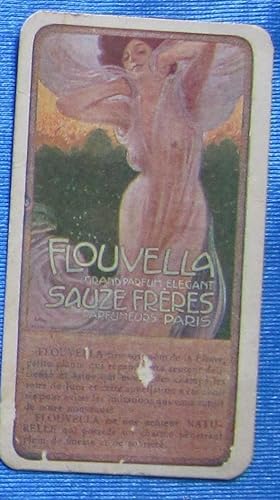 FLOUVELLA GRAND PARFUM ELEGANT. SAUZE FRÈRES, PARFUMEURS. REGALO DE LA LEGIA LA TORRE DEL TIBIDAB...