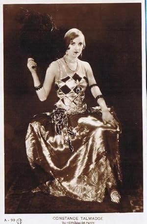 CONSTANCE TALMADGE. SU HERMANA DE PARIS. TAMBIEN, RONALD COLMAN .EDITORIAL FOTOGRAFICA BARCELONA....