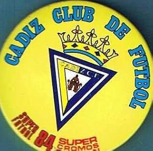 Imagen del vendedor de CHAPA METLICA CON IMPERDIBLE. CDIZ CLUB DE FTBOL. SUPER FTBOL 84. SUPER CROMOS ROLLN. (Coleccionismo Deportivo/Pins de Deportes/Pins de Ftbol) a la venta por EL SABER S OCUPA LUGAR