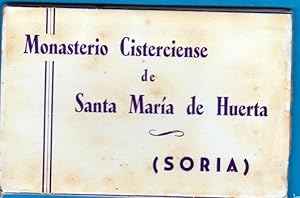 MONASTERIO CISTERCIENSE DE SANTA MARÍA DE HUERTA. BLOC CON 10 P. HELIOTIPIA ARTÍSTICA ESPAÑOLA, 1...