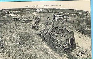 3695 VERDUN. LE TRAIN BOMBARDE A BRAS. LA PENSEE (Postales/Temáticas/I Guerra Mundial)