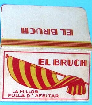 HOJA DE AFEITAR. EL BRUCH LA MILLOR FULLA D'AFAITAR. (Antigüedades/Antigüedades Técnicas y Cientí...