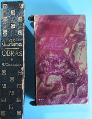 G. K. CHESTERTON. OBRAS I. PLAZA Y JANÉS EDITORES, 1961. PRIMERA EDICIÓN.