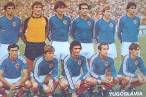 Nº 19 SELECCION NACIONAL DE FUTBOL DE YUGOSLAVIA. DON BALON, 1982. (Coleccionismo Deportivo/Posta...